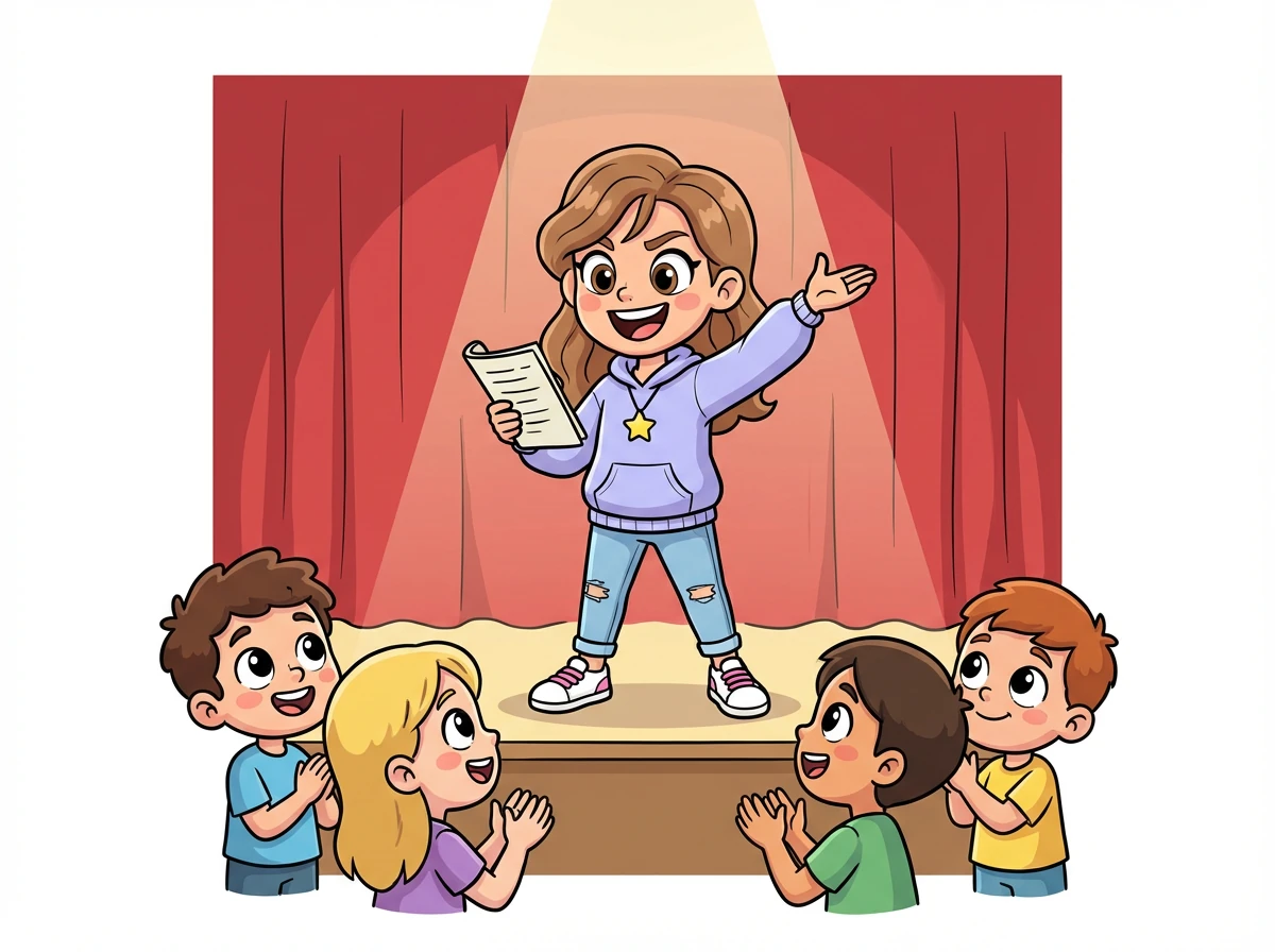 Sofia começa a se descobrir como atriz e a se sentir mais confiante em suas habilidades. Ela se apaixona pela arte de atuar e encontra uma nova paixão.