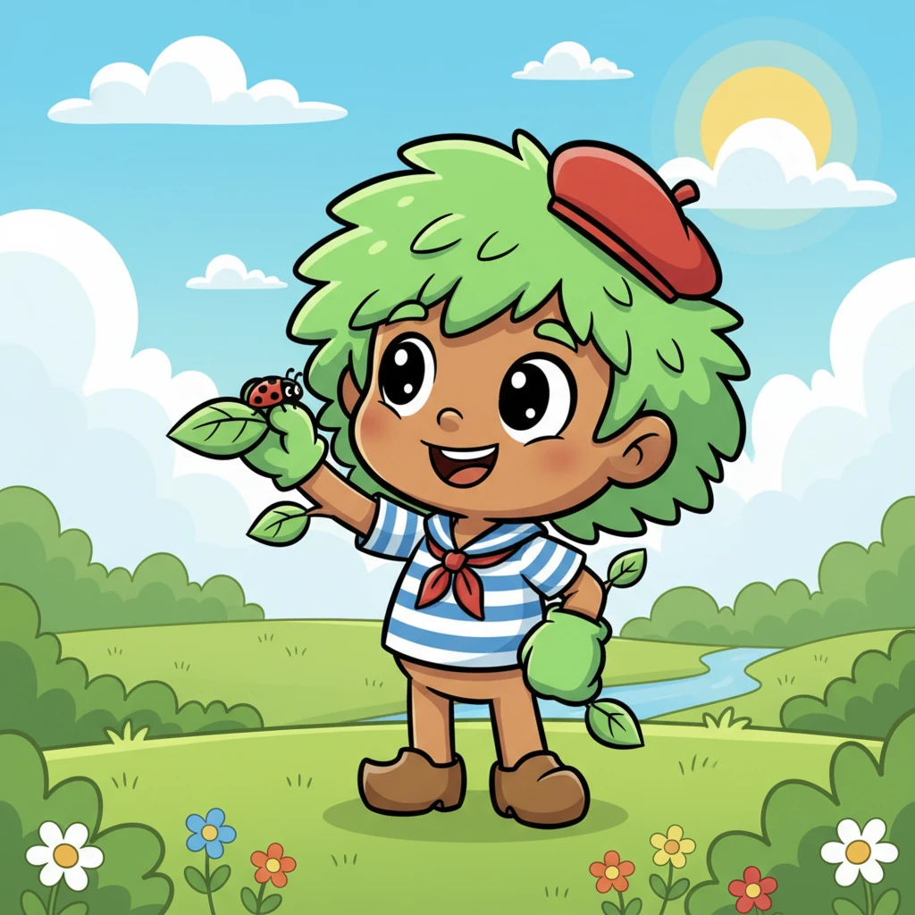 Les jours devinrent des semaines, et les semaines des mois. Pino grandit un peu chaque jour, ses branches s'épaississant et ses feuilles se multipliant. Il n'était plus le tout petit arbre, mais un jeune arbre robuste, toujours joyeux et plein de vie.