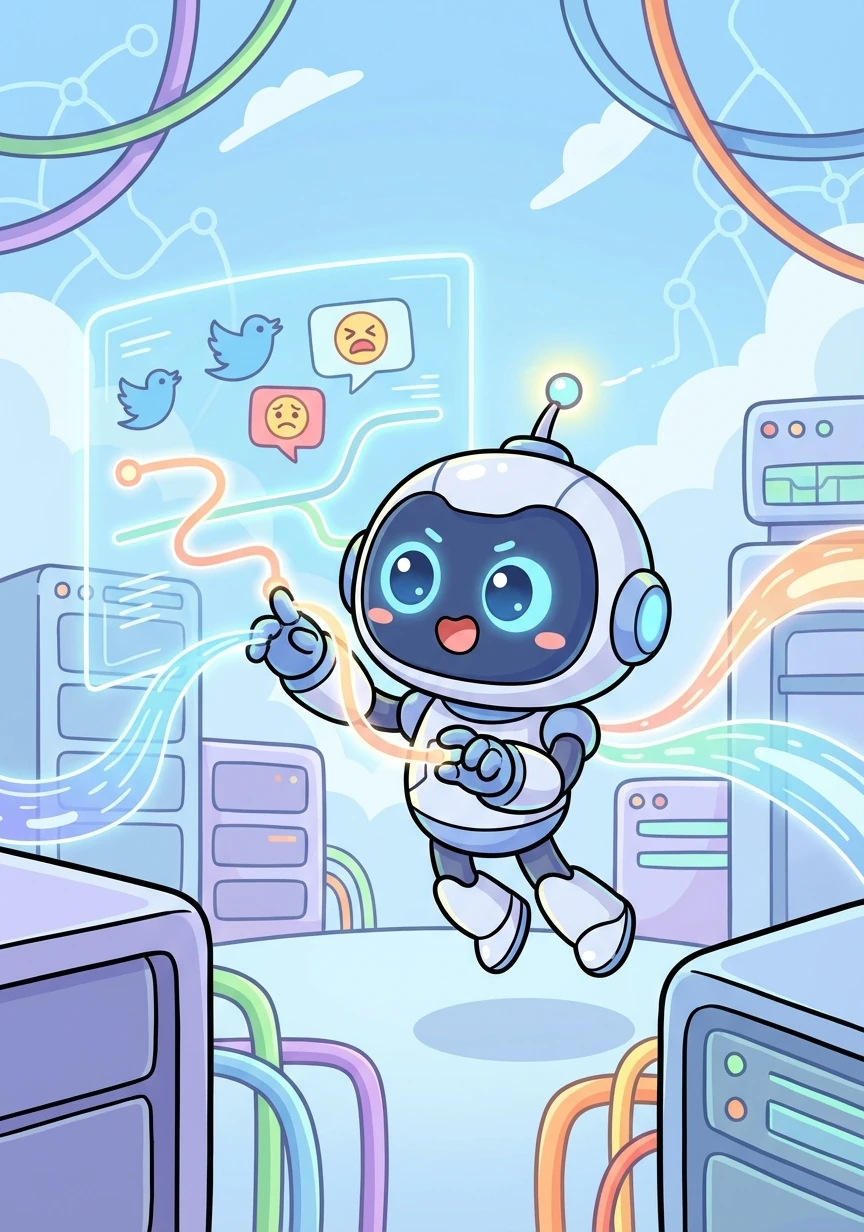 与此同时，智芯还接收到来自社交媒体的求救信号。它分析了这些信息，并规划出最佳的救援路线。