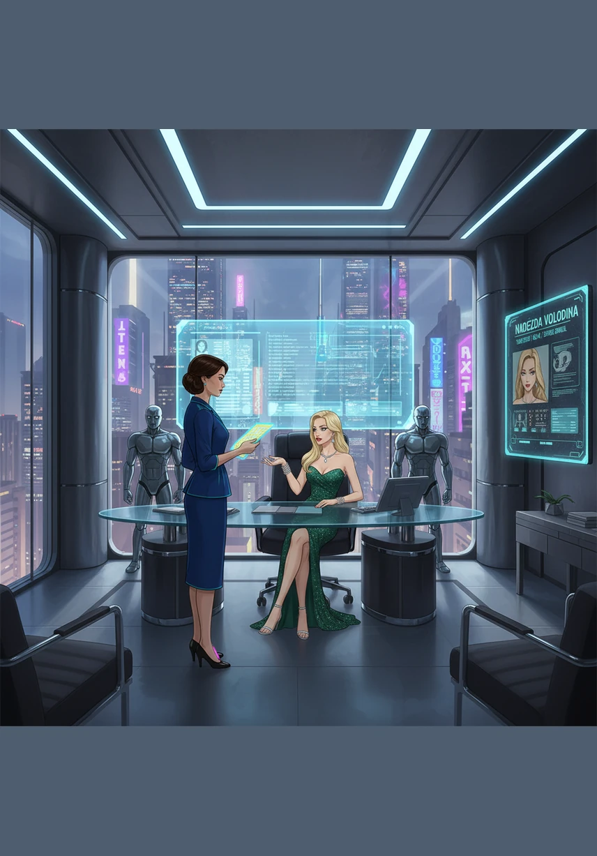 Everything changes when Nadezhda meets the vibrant actress Liza, who introduces her to the sophisticated world of the House of Models. Her sister Vera, a poised but weary mannequin, looks over Nadezhda’s sketches with a skeptical eye before realizing the girl possesses a rare and genuine gift for design.