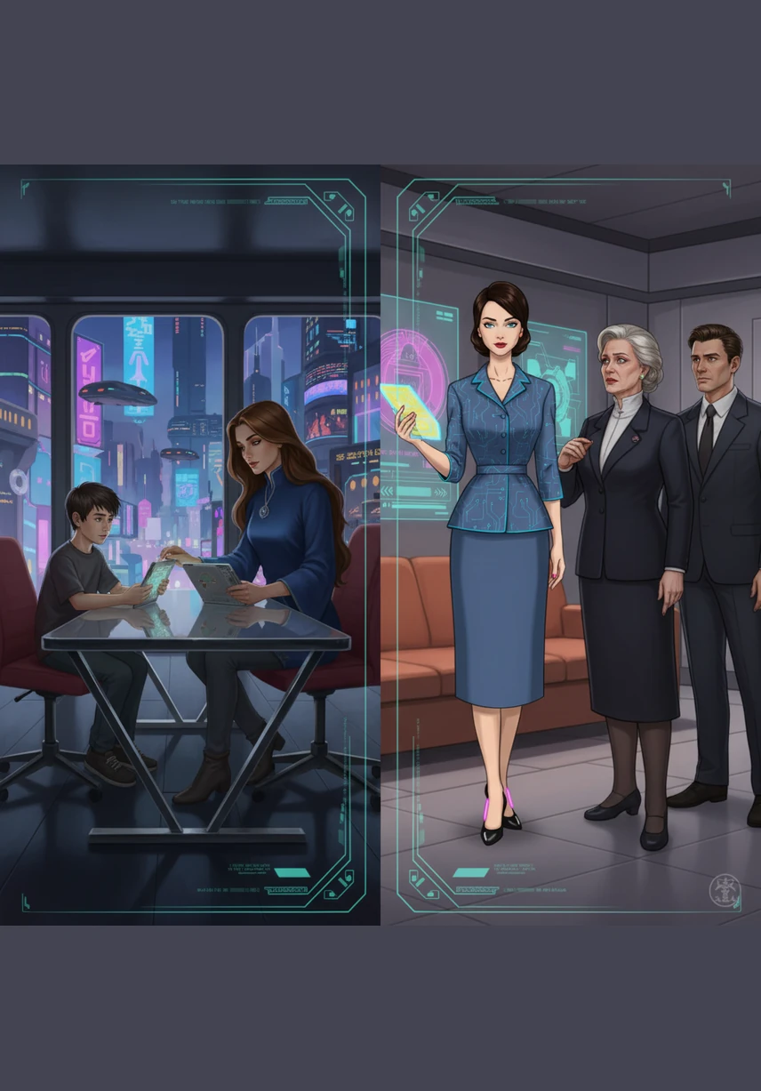 Vera begins a cold, formal life in Sergey’s house, slowly winning over his distant ten-year-old son, Vadik, while Nadezhda marries Alexey. However, Nadezhda soon finds herself trapped in a difficult household, struggling under the constant criticism of her stern mother-in-law, Flora, who refuses to accept her.