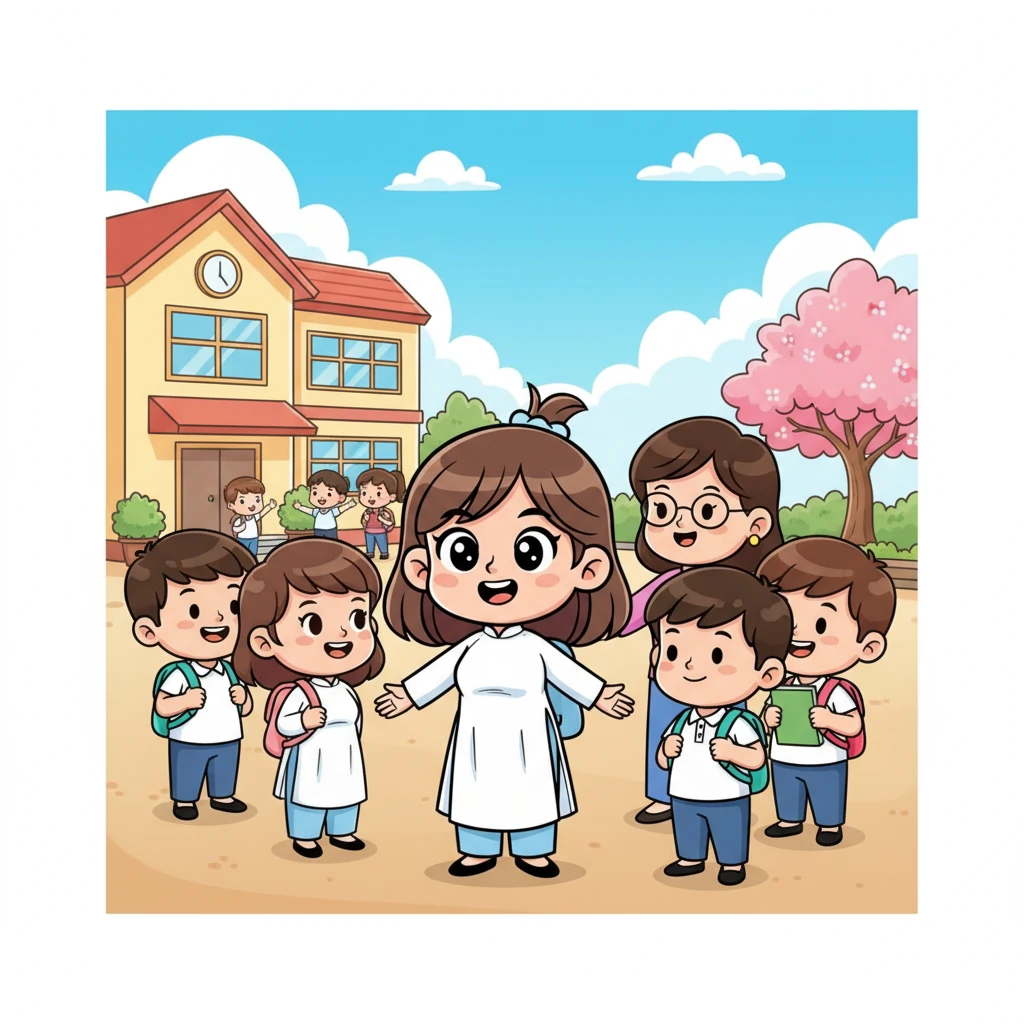 Giờ đây, Minh là một học sinh gương mẫu, được bạn bè yêu quý và thầy cô tin tưởng. Cậu luôn nở nụ cười tươi tắn, lan tỏa năng lượng tích cực đến mọi người xung quanh. Cuộc đời cậu đã rẽ sang một trang mới, tươi sáng và đầy hy vọng.