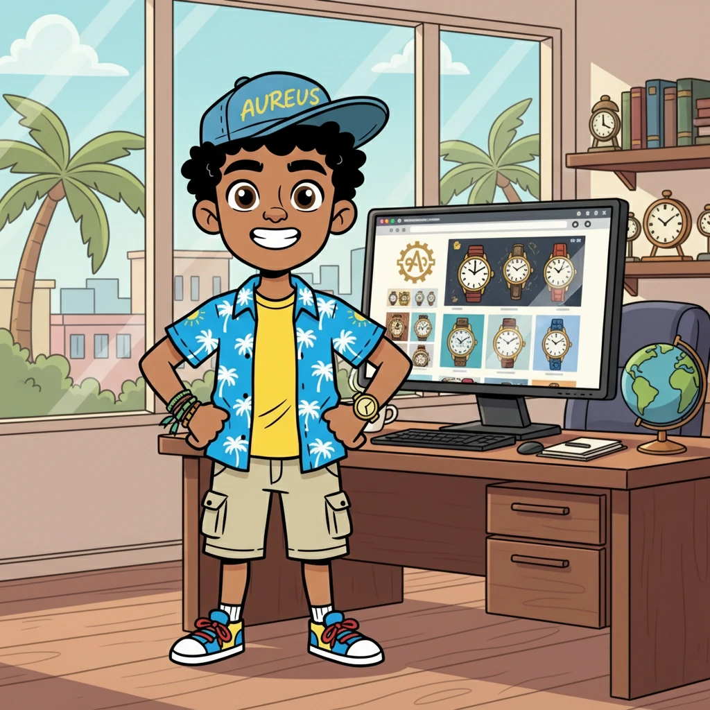 Desde su oficina en Barranquilla, Aurelio observaba el éxito de su página web. Su visión se había hecho realidad.  Aureus Time se convirtió en un símbolo de esfuerzo, autenticidad y la creencia de que el estilo atemporal no tiene precio, un sueño que se hizo realidad gracias a Aurelio y su pasión por el tiempo.