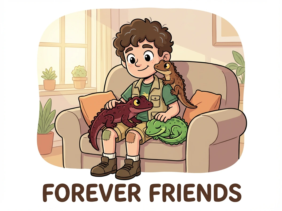 Coco, Noisette, Émeraude et Pépito vieillissent ensemble et se soutiennent les uns les autres. Ils sont inséparables.