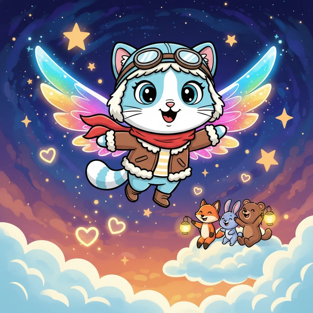 Lulu and the Wings of Joy - Fairy tales