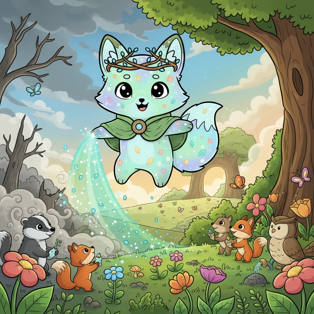 The Spirit of the Whispering Woods - Fantasy stories