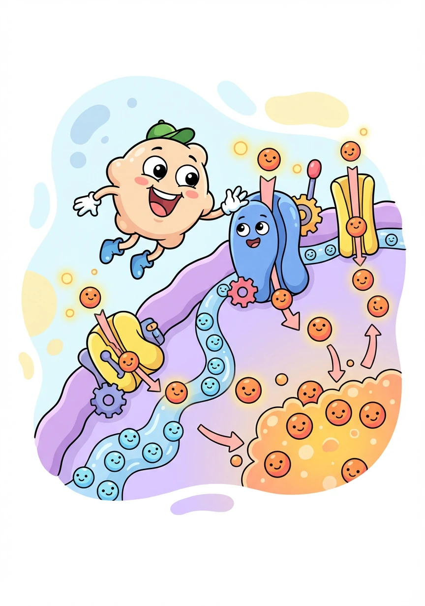 The Electron Transport Chain was a series of powerful pumps. As electrons flowed, protons were pumped into the intermembrane space. This created a high concentration gradient.