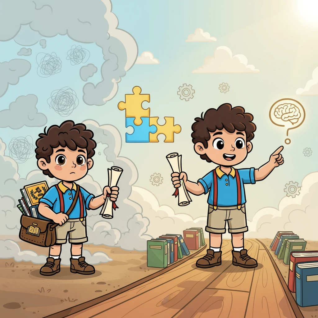 Isaac se siente un poco perdido al principio, intentando diferenciar entre una idea vaga y un problema formulado. Pero, con cada paso, se siente más seguro. La claridad que necesita para formular un problema lo hace reflexionar sobre sus propias ideas.
