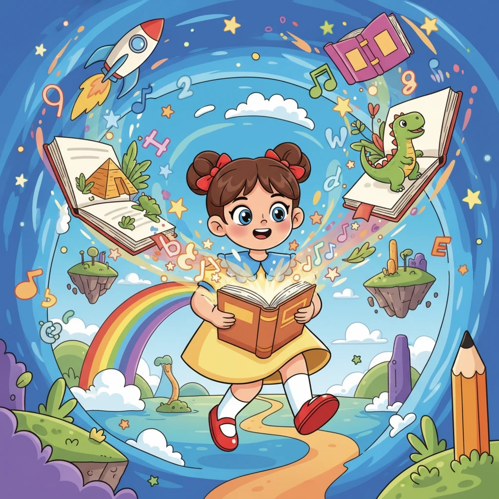 Lala dan Buku Ajaib - Educational stories