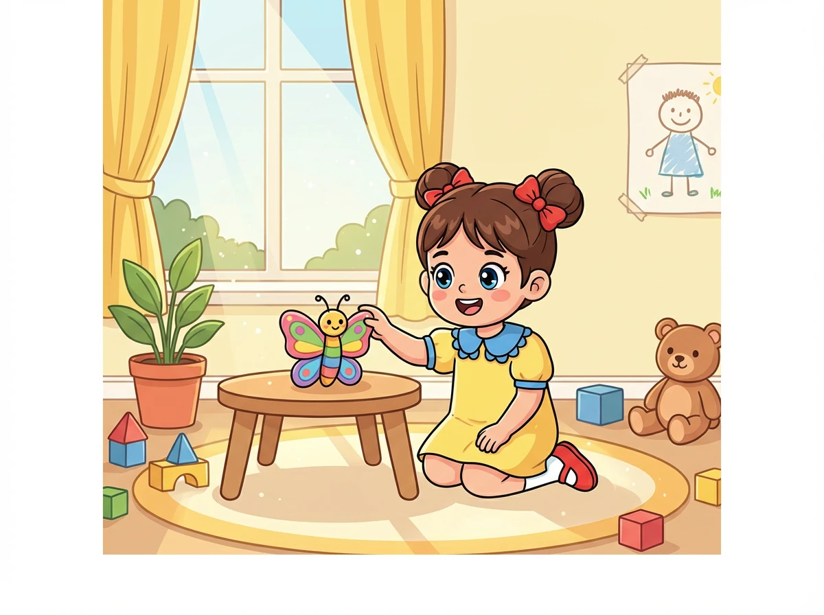 Di sebuah rumah kecil yang cerah, tinggallah Lala. Lala adalah anak yang ceria dan penuh rasa ingin tahu.