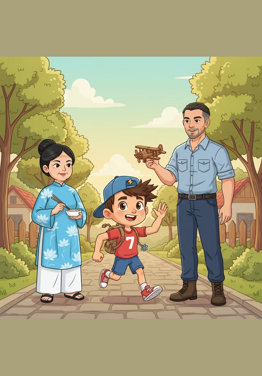 Under the warm afternoon sun, Bin is completely engrossed in chasing the ball, with sweat dripping down his radiant face and his mind blissfully empty of worries. He enjoys every moment of the game, totally forgetting the mountain of homework lying silently inside his abandoned bag.