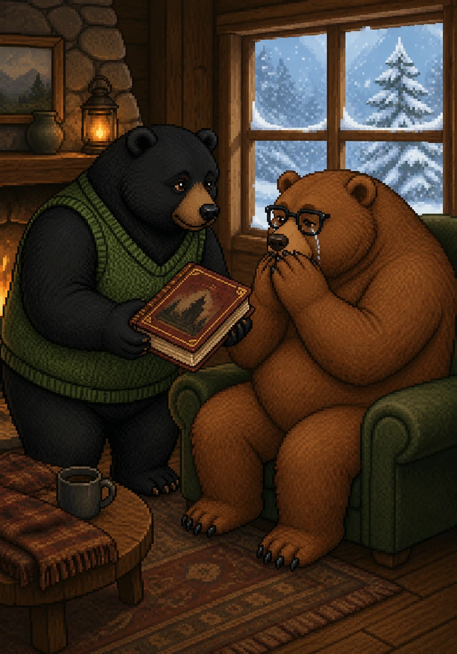 On a crisp, snowy morning, Silas surprises Barnaby with a rare first edition of his favorite childhood adventure. Barnaby is moved to tears by the thoughtful gesture, realizing that Silas has been listening to every small detail of his life stories.