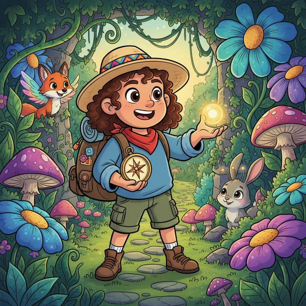 La Aventura de Sofía y el Jardín Secreto
