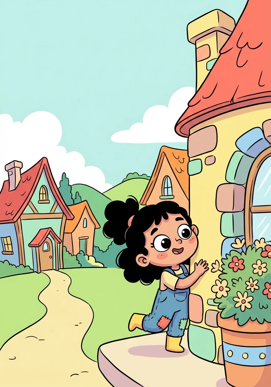 En un tranquilo pueblo, vivía Sofía, una niña de diez años con una mente llena de preguntas y un corazón aventurero. Siempre buscaba algo nuevo para explorar, con sus grandes ojos llenos de curiosidad.