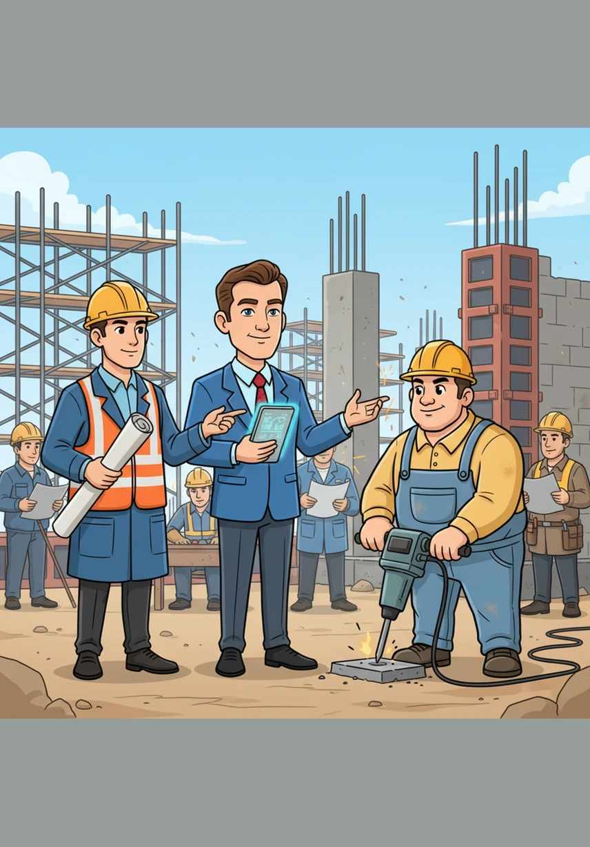 Ish qizg'in davom etayotgan bir vaqtda, Doniyor bevosita ish joyiga borib, jarayonni kuzatadi. Joriy nazorat orqali u pullar aynan belgilangan maqsadlarga sarflanayotganini va ish sifati talabga javob berishini tekshiradi.