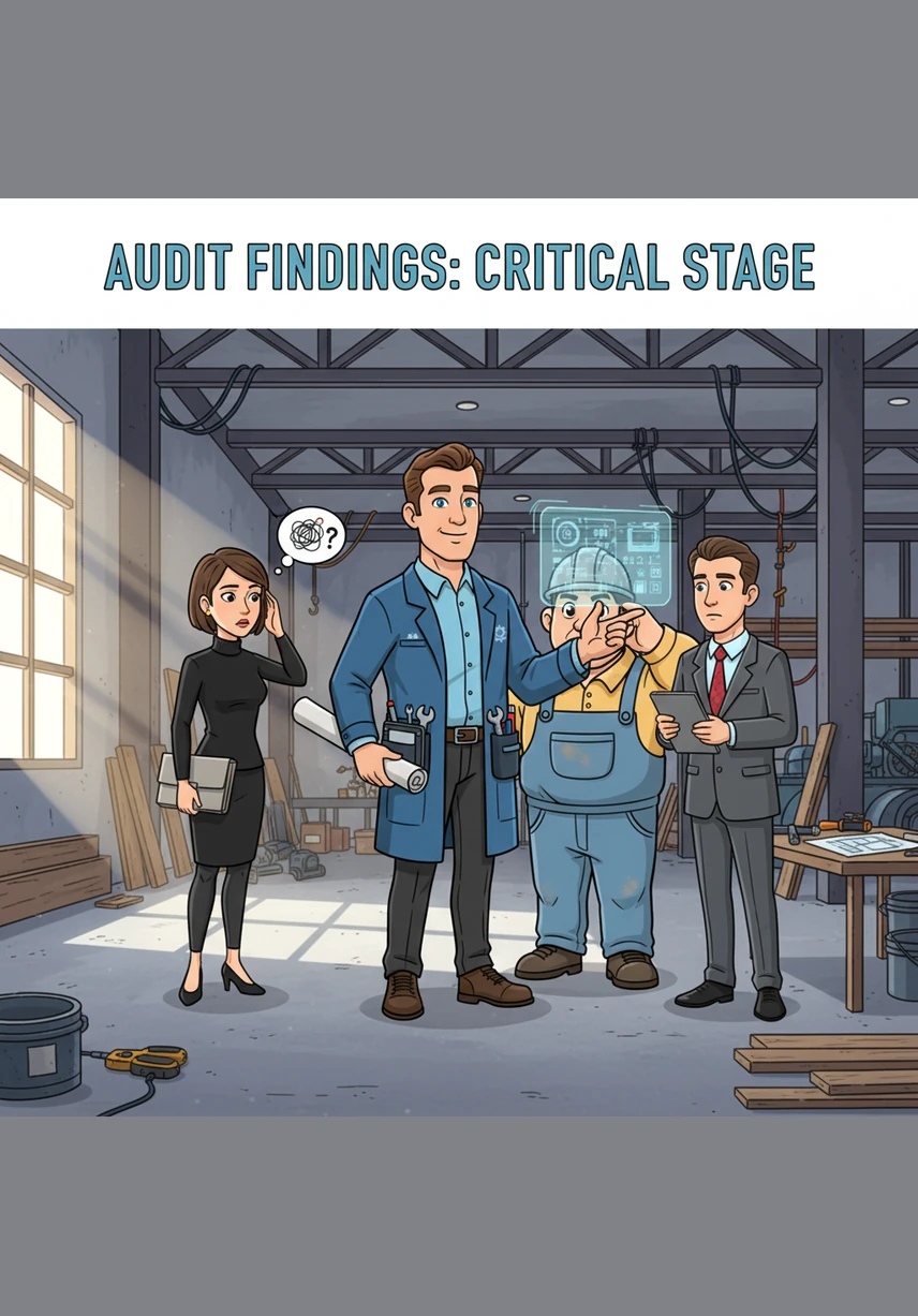 Inshoot qurib bitkazilgandan so'ng, eng mas'uliyatli bosqich bo'lgan keyingi nazorat boshlanadi. Doniyor barcha hisobotlarni yig'ib, sarflangan mablag'larning yakuniy natijaga va qonun hujjatlariga mosligini tahlil qiladi.