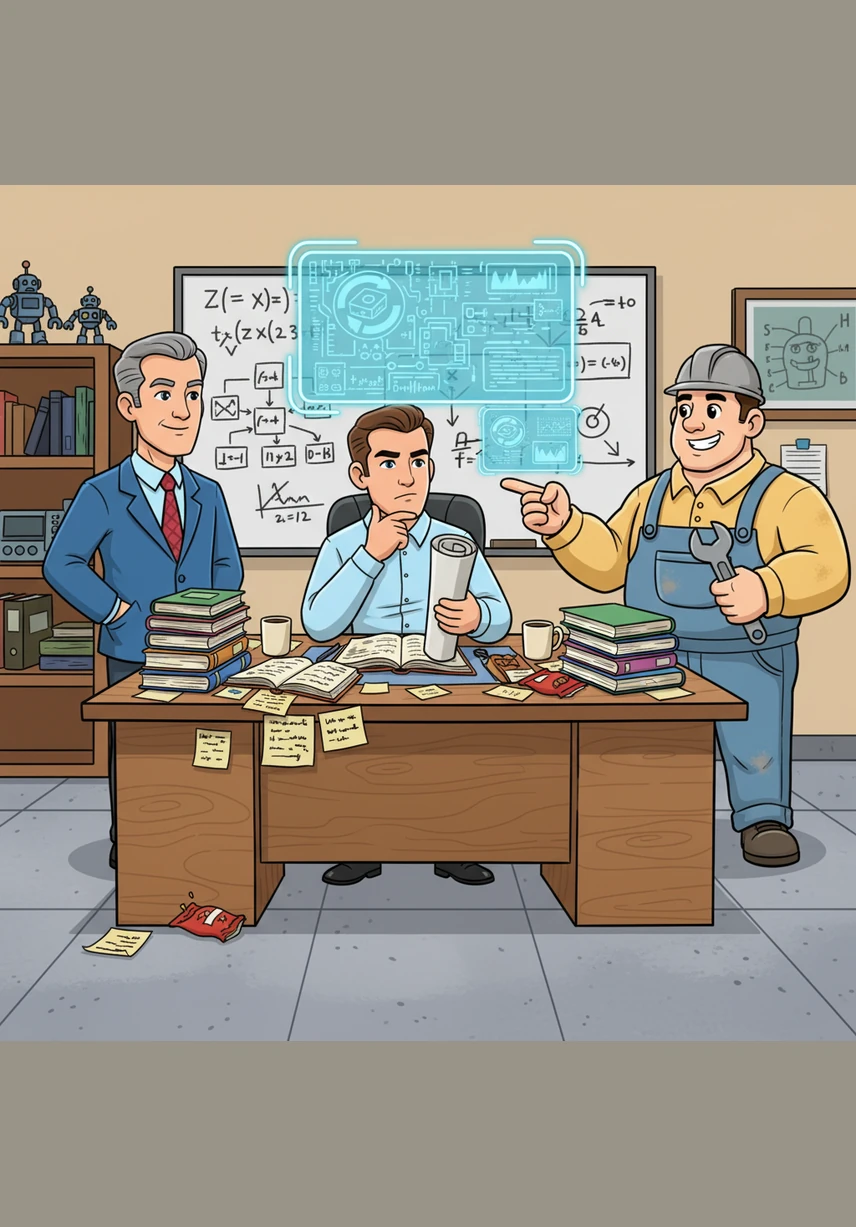 Stol ustida ko'plab hujjatlar va hisob-fakturalar yoyilgan, Doniyor esa har bir raqamni qayta tekshirmoqda. Bu bosqich kelajakda shunday loyihalarni yanada samaraliroq amalga oshirish va yo'l qo'yilgan kamchiliklarni tuzatish imkonini beradi.