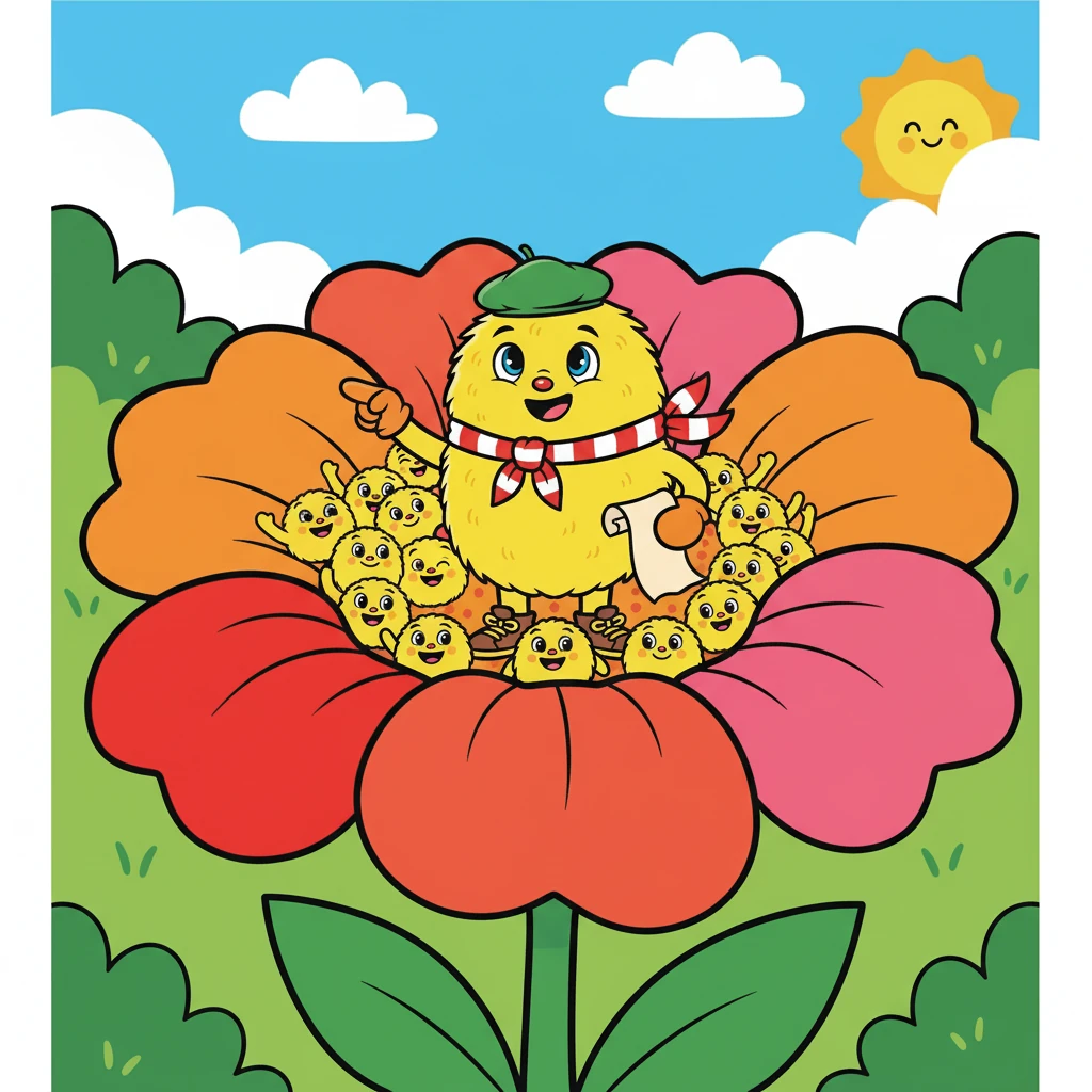 Le Voyage de Pollen et la Fleur Étoile - Educational stories