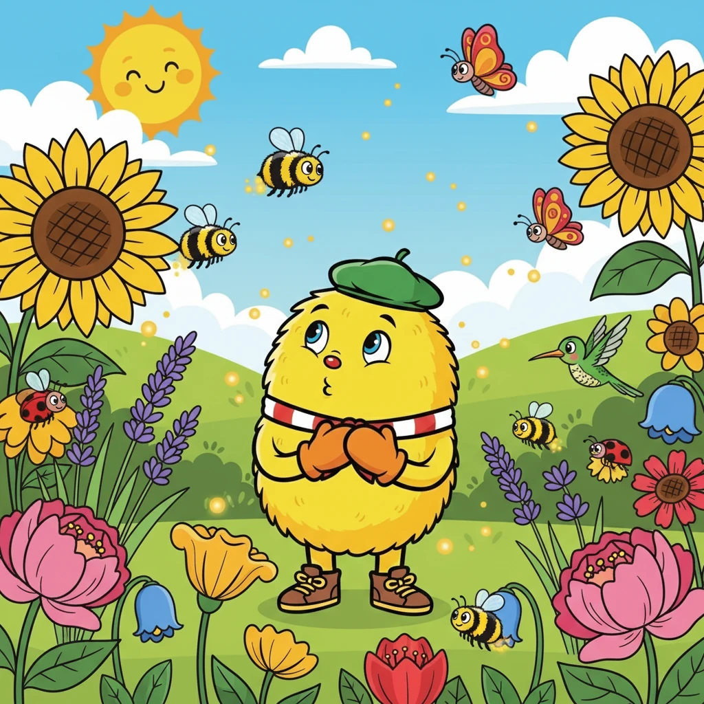 Pollen observa ce nouveau cycle de vie, comprenant l'importance des insectes pollinisateurs. Sans eux, la pollinisation ne serait pas possible et les plantes ne pourraient pas se reproduire.