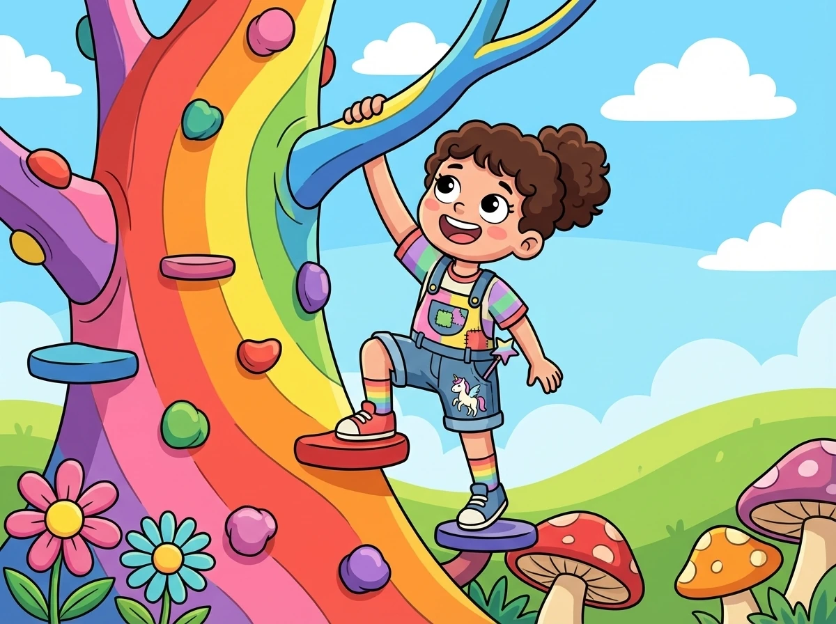 A shy, rainbow-colored unicorn named Celeste arrived, needing help to find her lost sparkle dust.