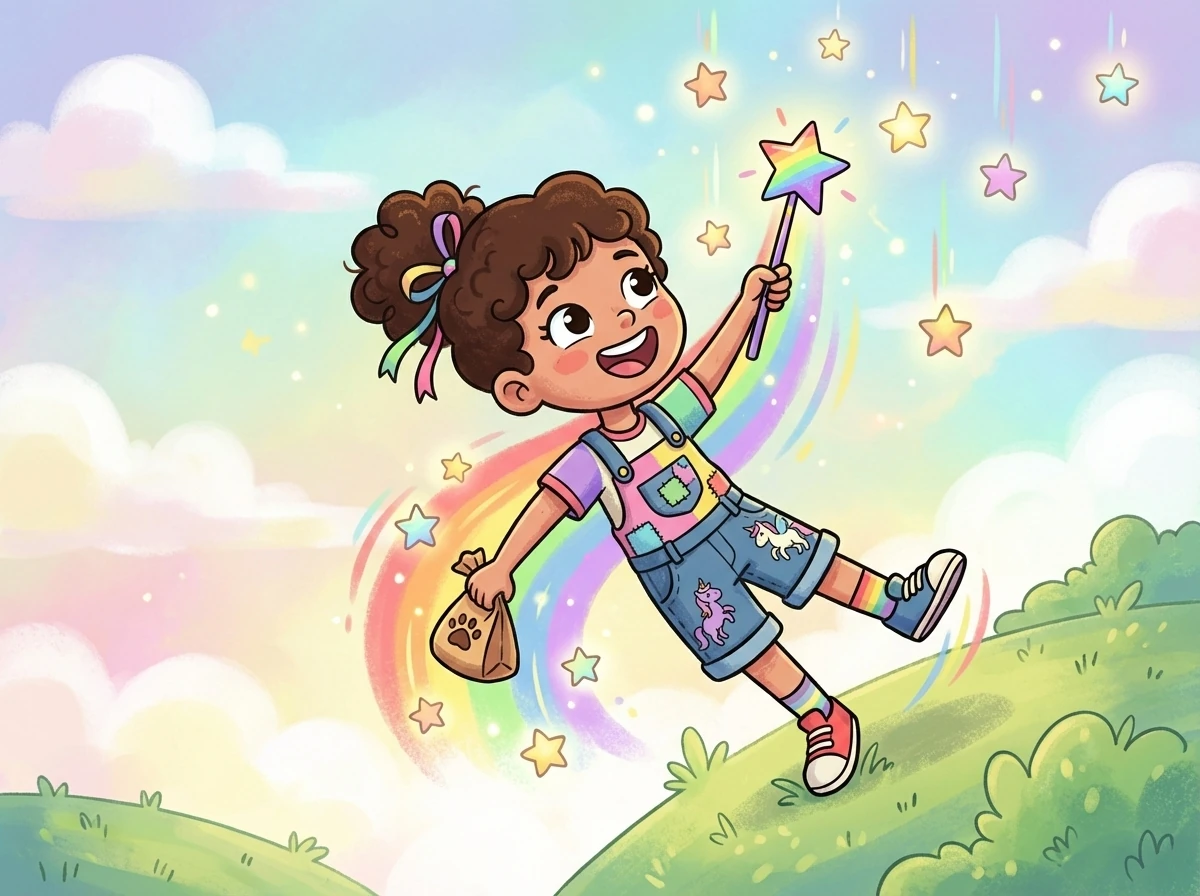 Lily realized that her love for animals, combined with a little bit of magic, could bring joy and happiness to everyone.