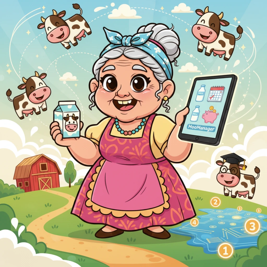 MooManager: La Vaca Digital de Doña Elena