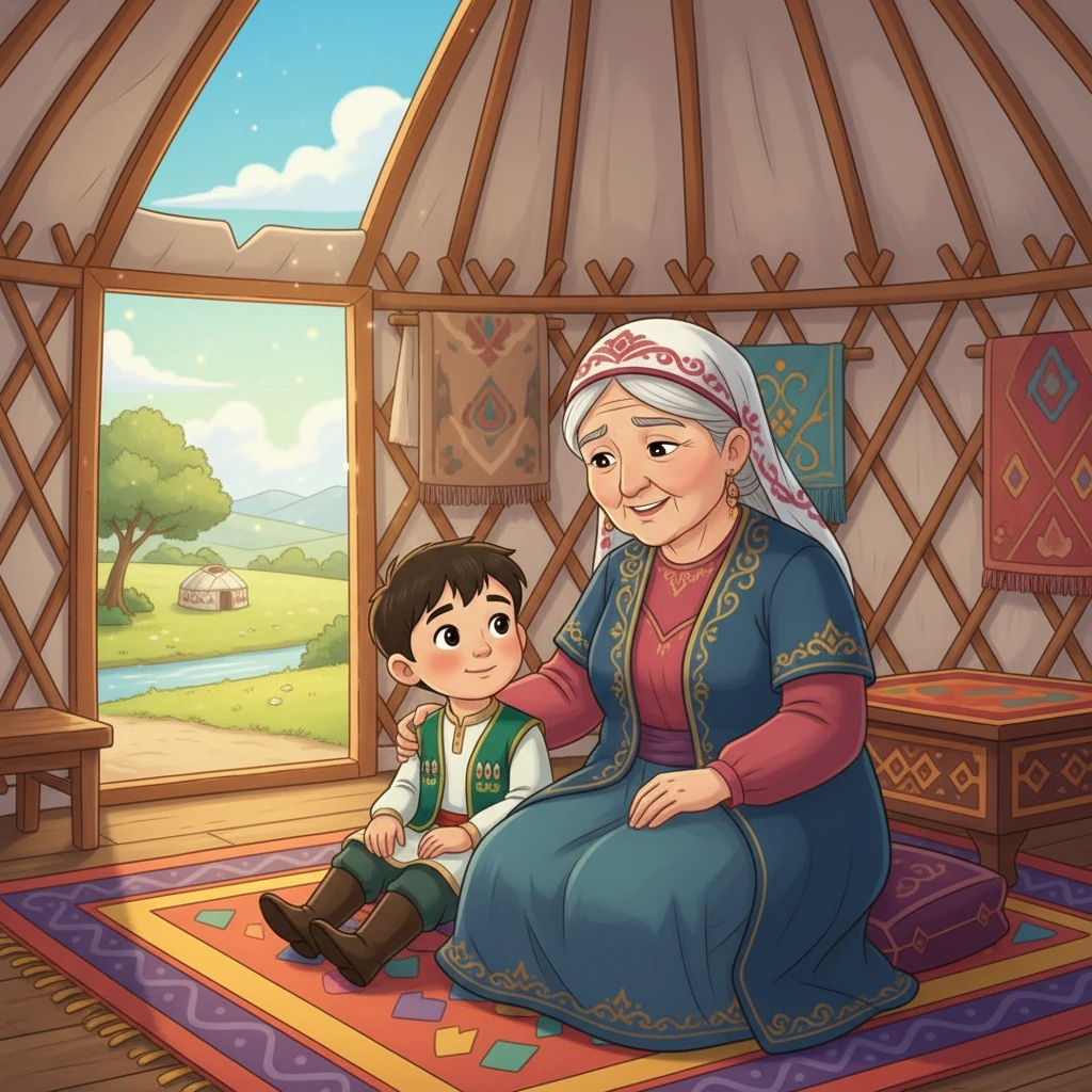 Абай әжесі Зеренің тәрбиесінде ерекше қасиеттерге ие болды. Әжесі оған ертегілер айтып, халықтың даналық сөздерін үйретті. Абай табиғатты сүюге, адамдарға қамқор болуға үйренді. Зере әжесі Абайдың рухани ұстазы болды.