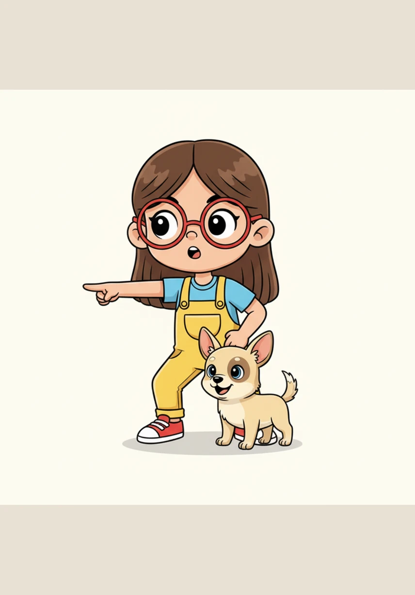 To reach the floating island, they must cross a bridge made of oversized, colorful crayons that arch over a river of swirling purple mist. Haven and Zeek trot bravely across the wobbly bridge, encouraging Hannah and Charli to follow close behind.