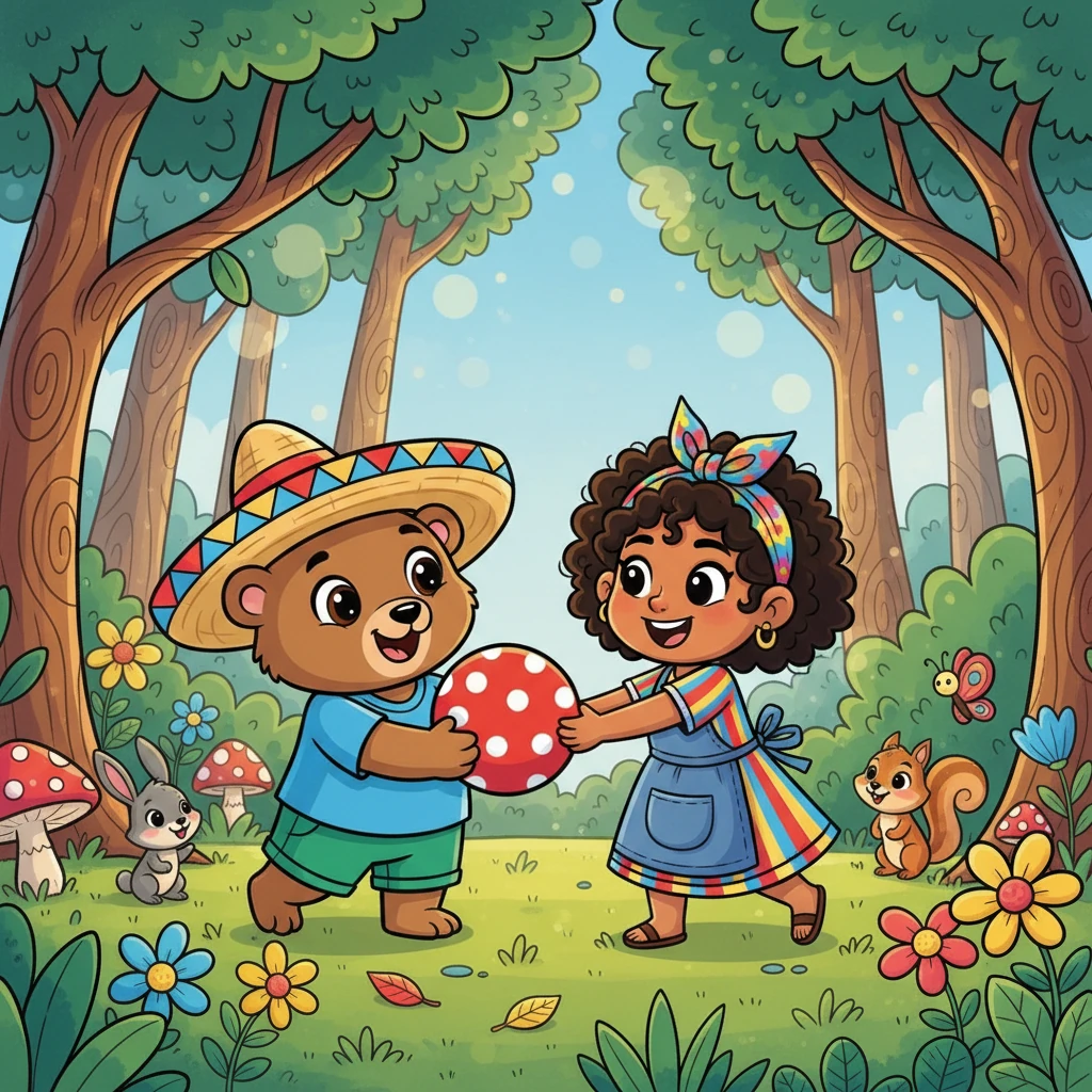 Nico y la Pelota Compartida - 教育故事