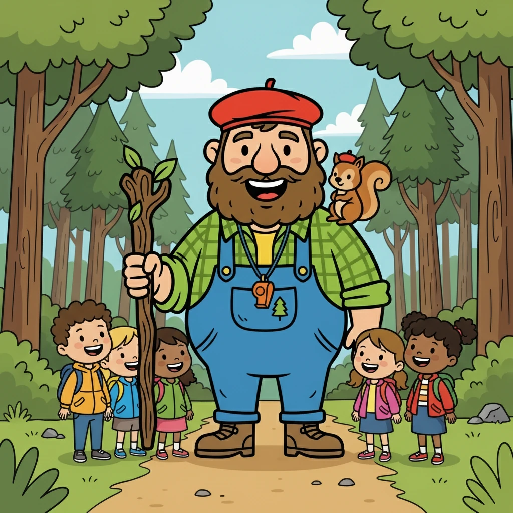 Les Aventures de Léon le Forestier - Educational stories