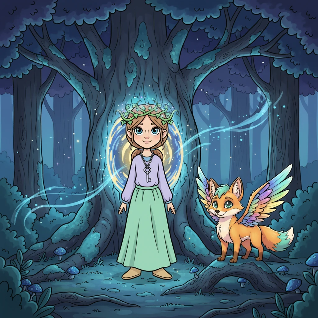 The Guardian of the Whispering Woods - fantasy