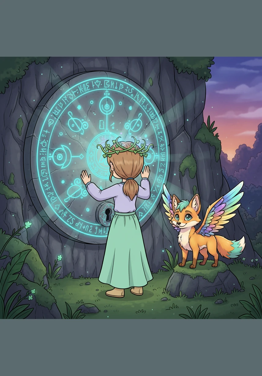 Elara places her hands on the dull stone and focuses on the warmth of her favorite memories. A tiny spark of golden light ignites deep within the gem, slowly spreading through its crystalline veins.