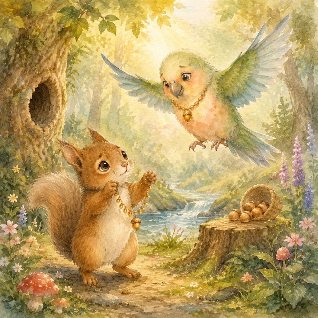 The Honest Little Squirrel