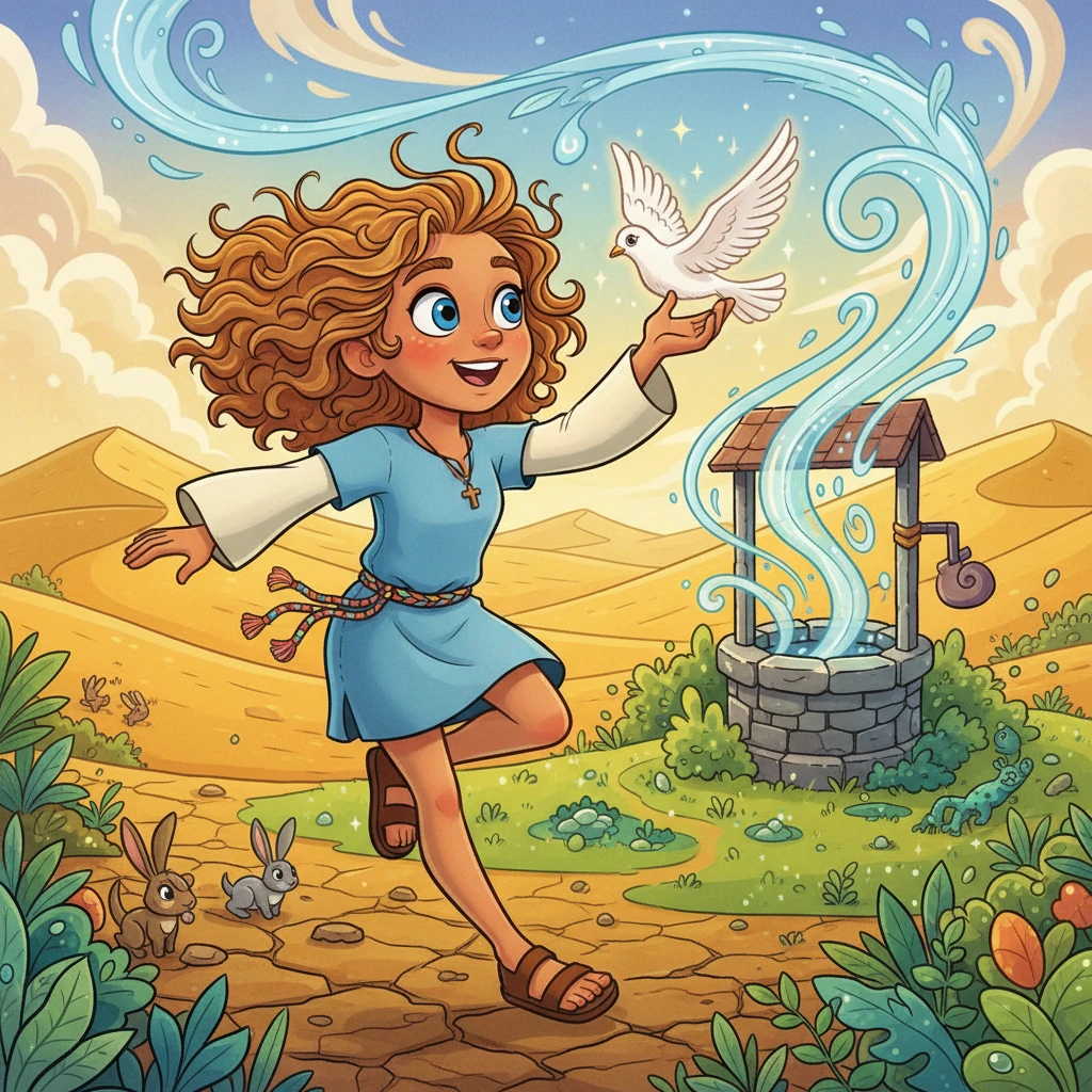 Elara and the Whispering Spring