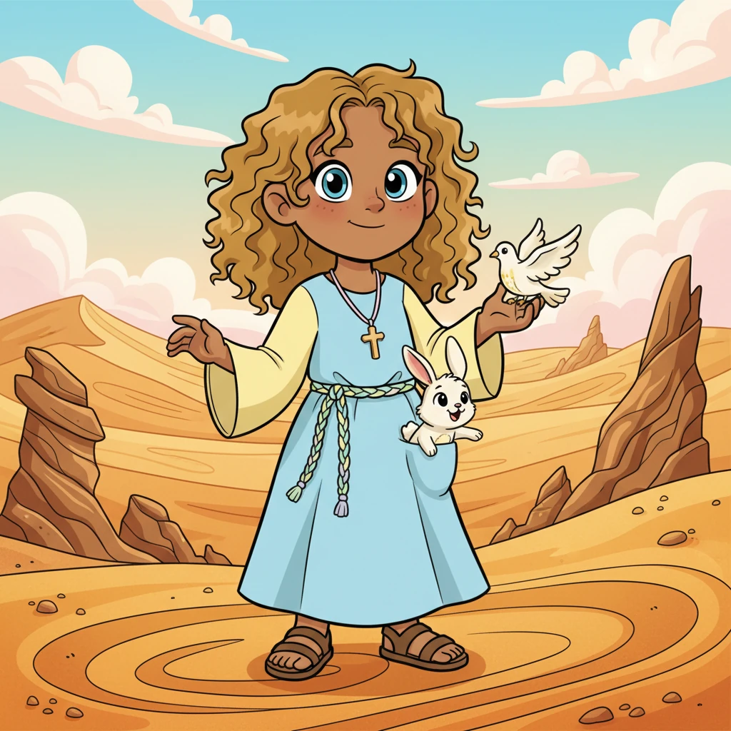With a brave breath, Elara decided to journey to the Whispering Dunes, a place of old legends where water was said to have once danced freely. Pip, ever loyal, scampered out of her pocket, ready for adventure.