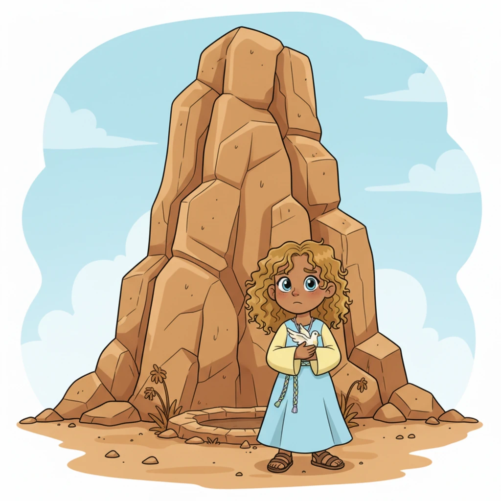 Finally, they reached a towering, cracked rock formation, dry and silent, where the ancient spring was said to be. Elara's heart sank a little; it looked so barren and still, so different from the stories.