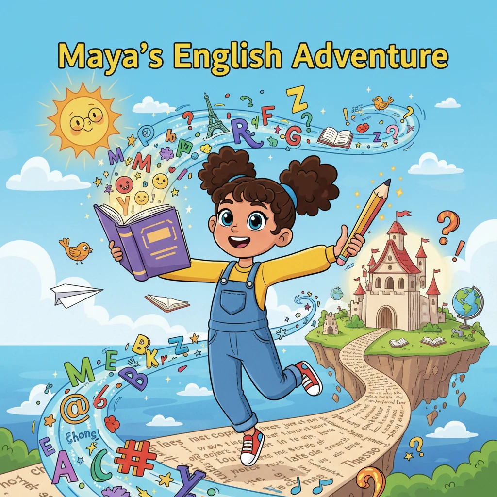 Maya's English Adventure by Zhibek Kalmurat