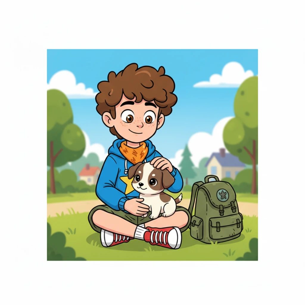 沐沐与豆包：温暖的遇见 - 动物故事