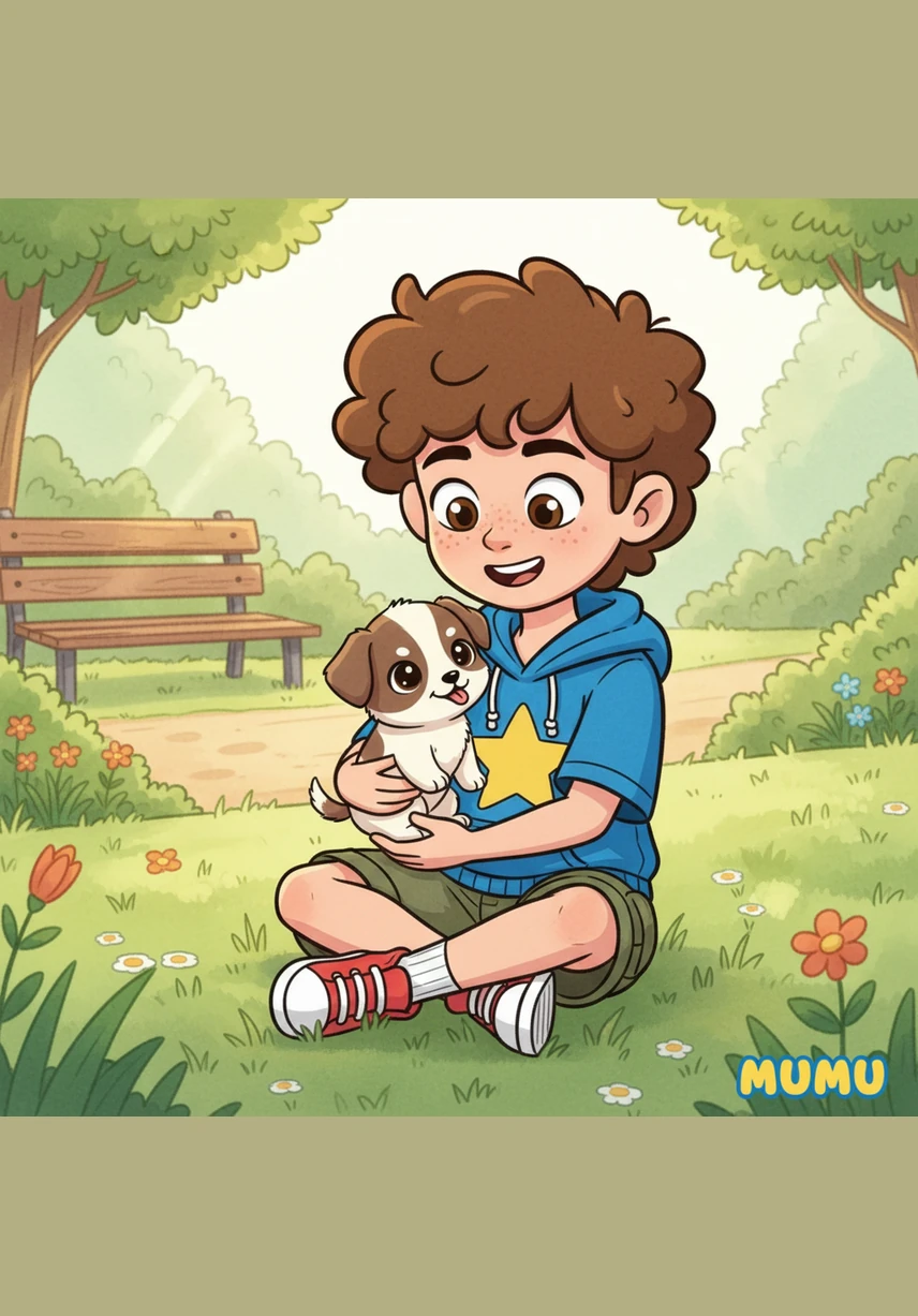 “就是它了！”沐沐坚定地对爸爸妈妈说，并给它起名叫“豆包”。在办理完领养手续后，沐沐小心翼翼地抱起豆包，轻声承诺会永远爱护它，给它一个最温暖的家。