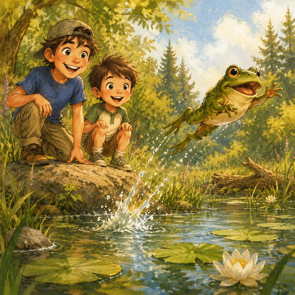 The Great Frog Leap - Family stories