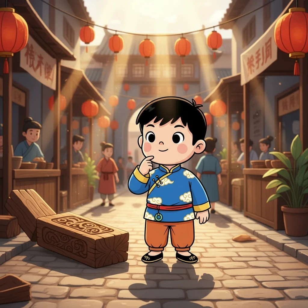 每當小明面臨誠信的考驗時，他總會想起那根在陽光下閃耀的木頭。它提醒著他：諾言的分量，比我們想像的更重。歷史的智慧，照亮了小明的心，也照亮了未來。