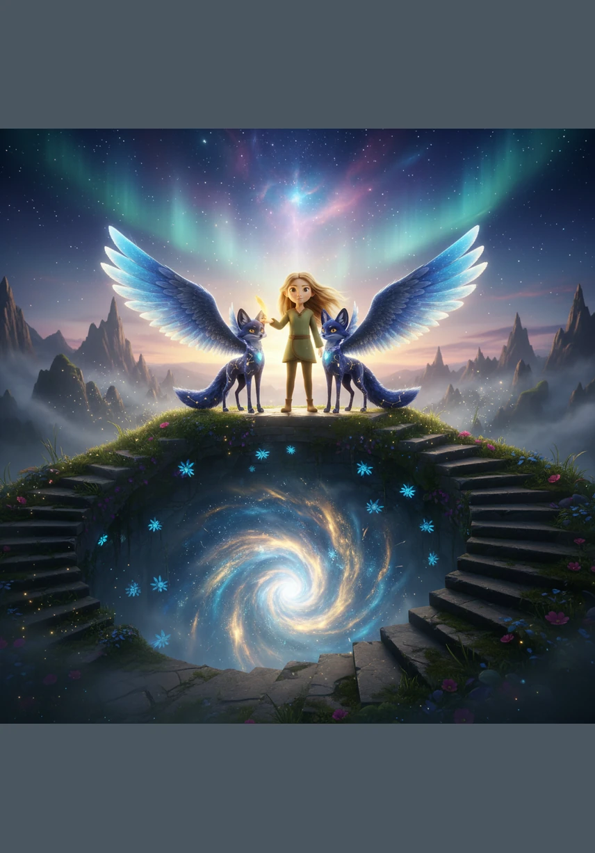Le voyage touche à sa fin alors que le premier rayon de soleil commence à poindre doucement à l'horizon. Elara sait que même si elle rentre chez elle, le lien magique avec Orion et la forêt restera gravé dans son cœur pour toujours.