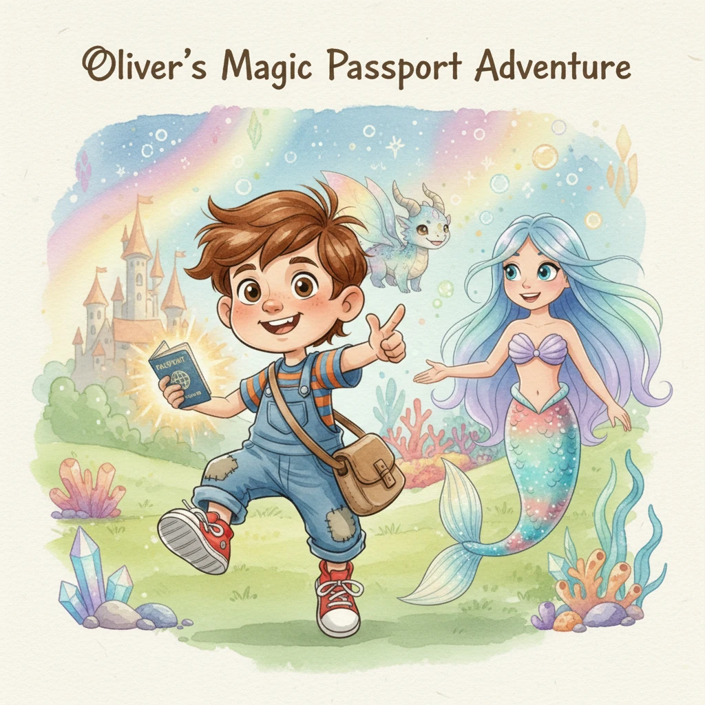 Oliver's Magic Passport Adventure - adventure