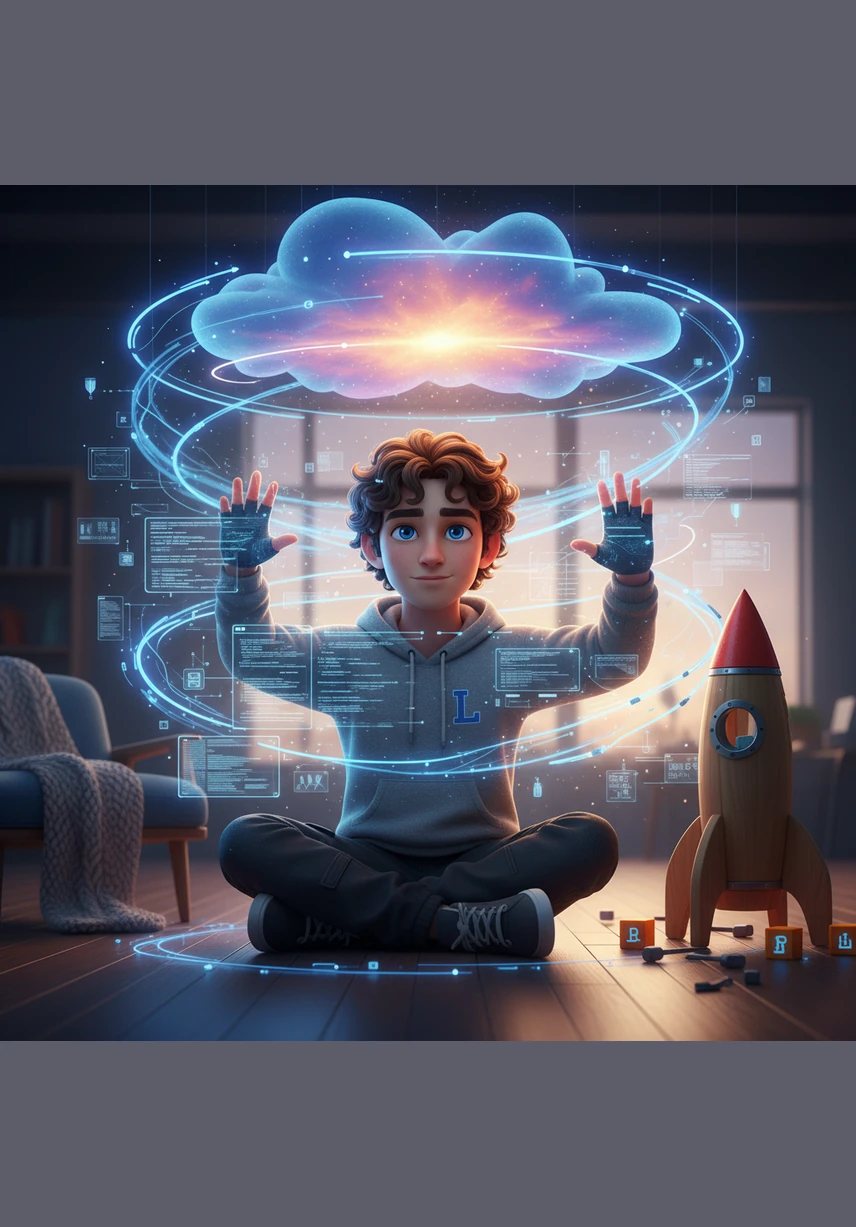 Beneath the surface, Leo breathes life into the backend using Node.js and Express, creating the complex pathways that will carry information. This invisible engine hums with potential, ready to process every request and command.