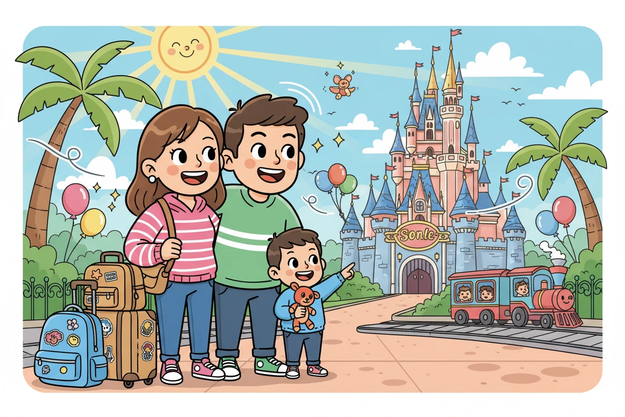 梦幻迪士尼之旅 - family