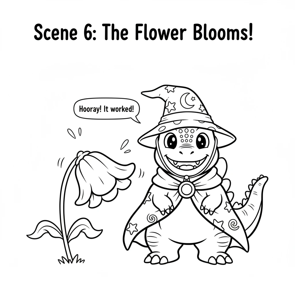 Instantly, the flower perks up, its petals unfurling in vibrant joy. It looks happier and healthier than ever before.