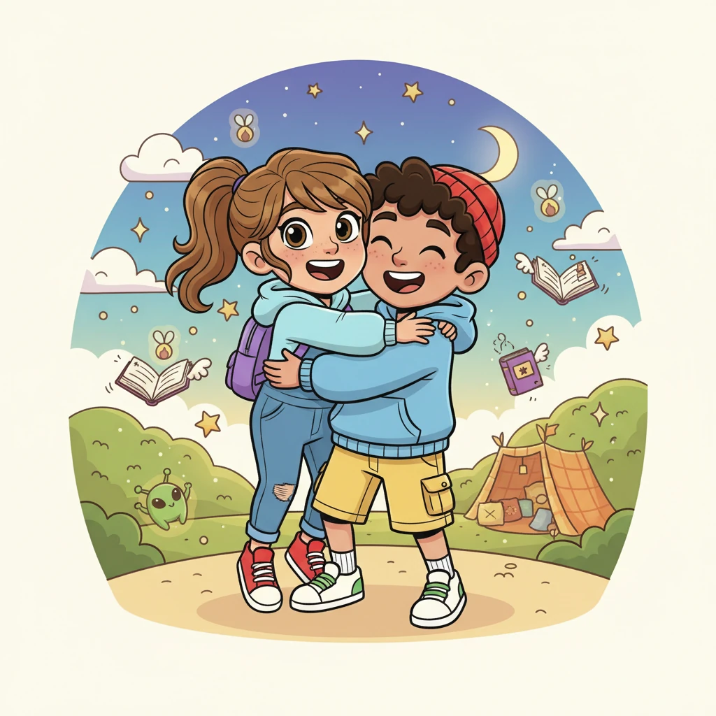 Alya's Cozy Visit - family