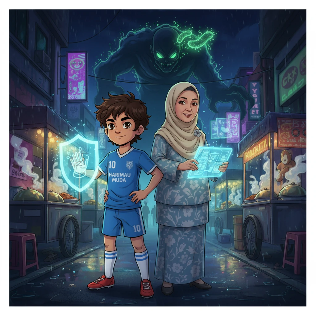 Haris and the Secret of the Food Safety Heroes - Educational stories