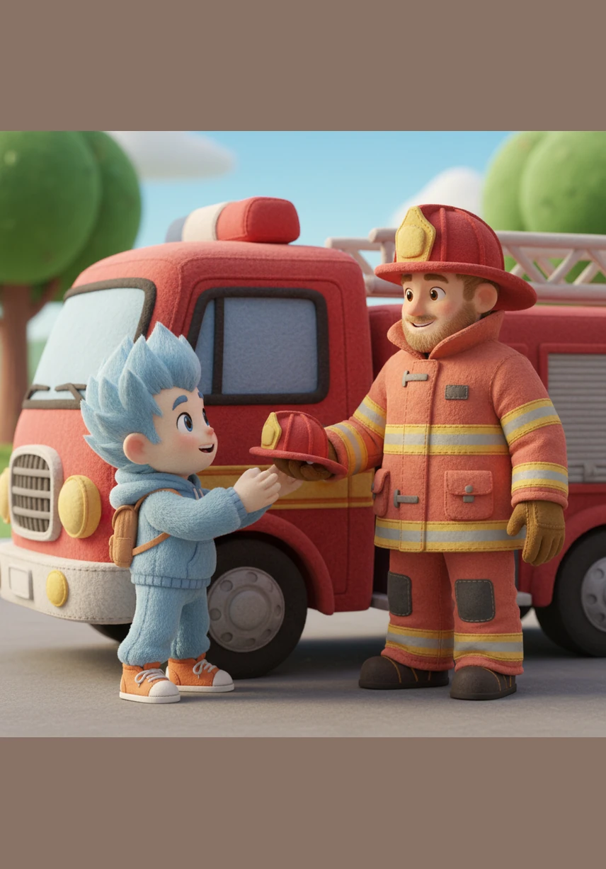 He listened closely to the rhythmic pulse of the water pumps and the steady commands of the fire chief. There was a beat to their work, a synchronized dance of ladders and hoses that kept the town safe. This was the rhythm he had been missing, the heartbeat of a true community hero.