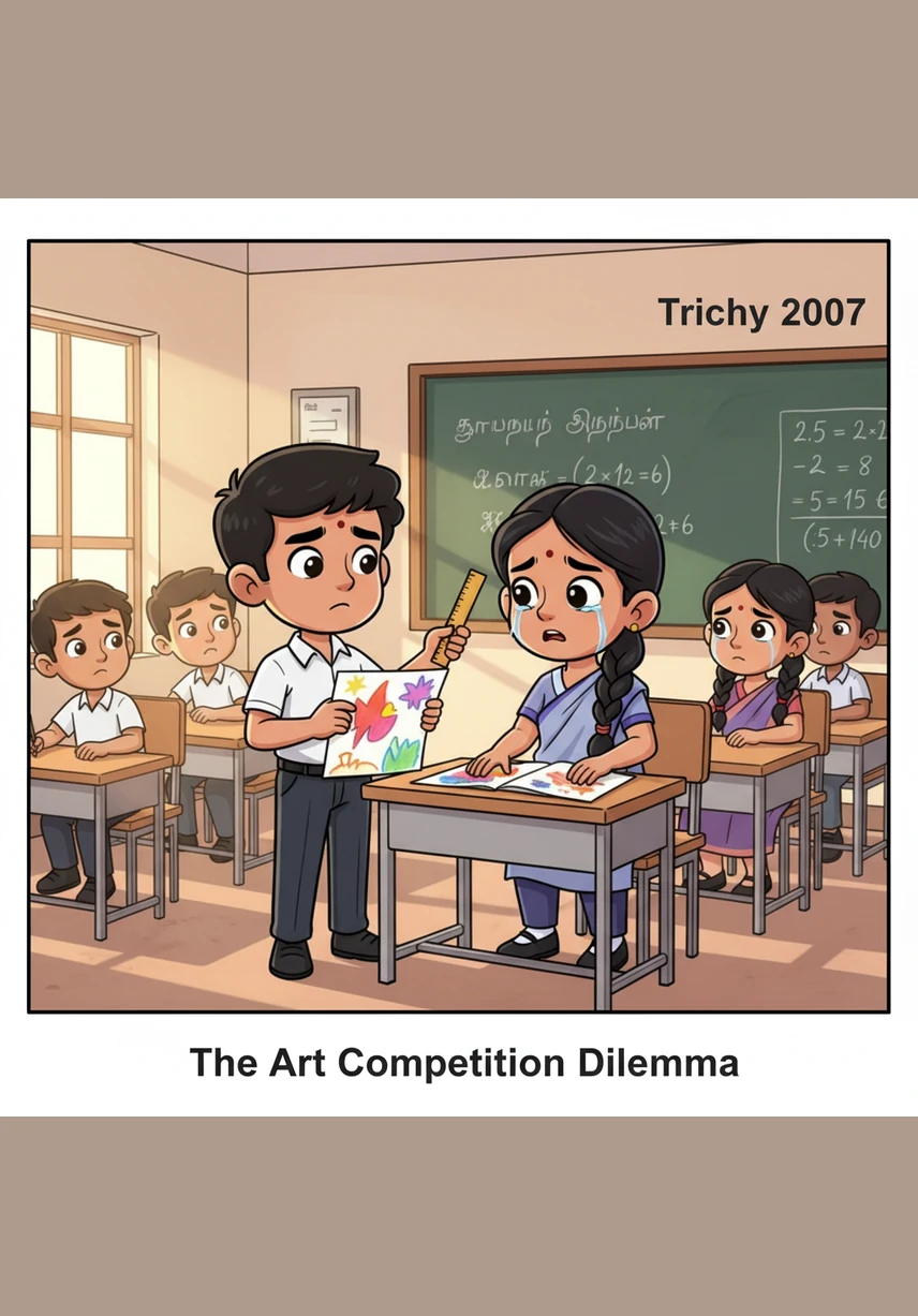 By 2007 in a classroom in Trichy, a young boy named Ilyas struggles against a rigid education system that stifles his natural curiosity. When his teacher snaps at him for asking why the Earth rotates, Ilyas realizes he must become his own guide in the search for truth.